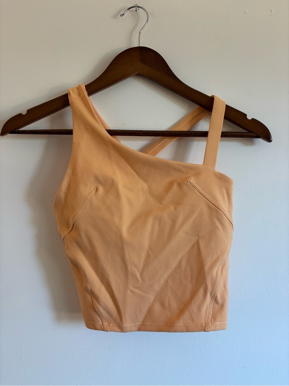 lululemon athletica Asymmetrical Peach Crop Tank